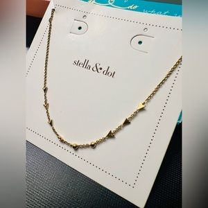 Stella & Dot Celestial Gold Choker Necklace
